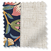 Hissgardin William Morris Strawberry Thief Jewel & Bijou Linen Oatmeal sample image