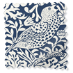 William Morris Strawberry Thief Navy Rullgardiner swatch image