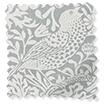 William Morris Strawberry Thief Silver Grey Rullgardiner swatch image