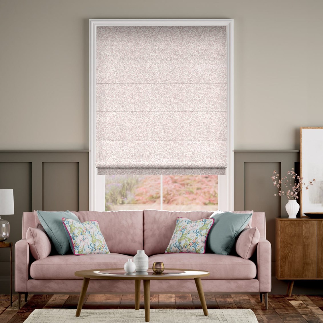 Hissgardin William Morris Willow Blush 