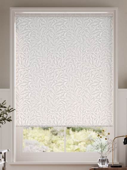 Twist2Fit William Morris Willow Bough Jacquard Oyster Rullgardiner thumbnail image