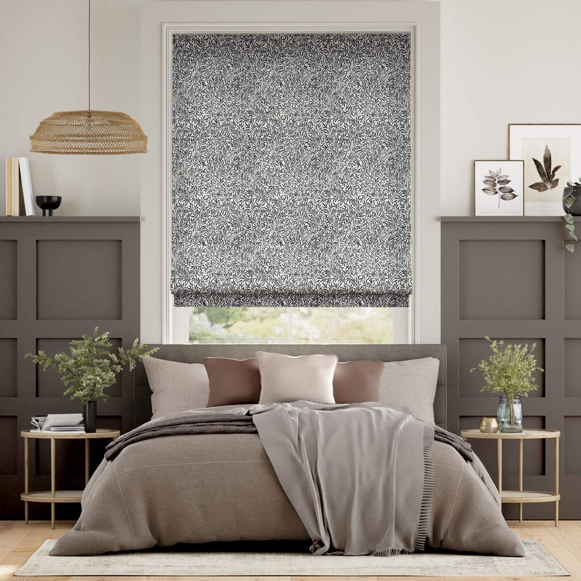 Hissgardin William Morris Willow Onyx