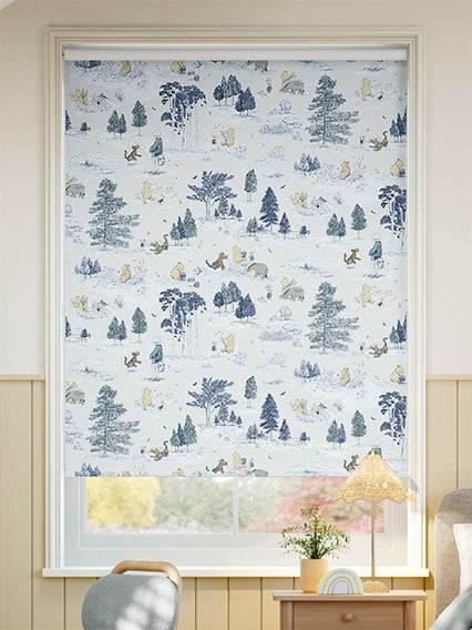 Nalle Puh Blackout Toile Blue Rullgardiner thumbnail image