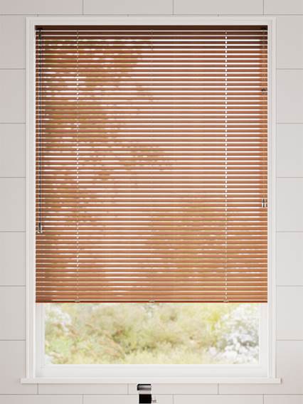 Woodgrain Redwood Persienner thumbnail image